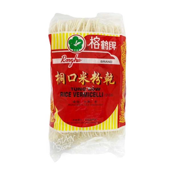 【商品名】Ronghe ビーフン/容鶴牌 米粉干【原材料】米（遺伝子組み換えでない）、水【内容量】454g【原産国】中国【賞味期限】商品画像記載の賞味期限と現物は異なる場合がございます。※予告なくパッケージデザインが変更される場合があります。