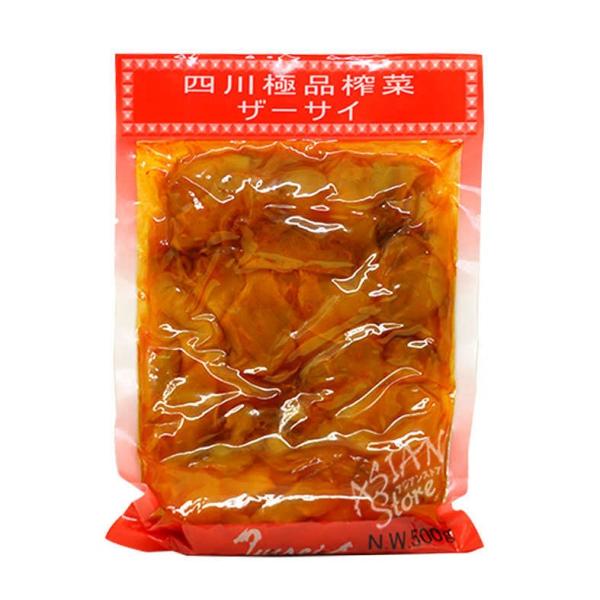 【商品名】四川極品搾菜片【原材料】ザーサイ、食塩、唐辛子【内容量】500g【原産国】中国【賞味期限】商品画像記載の賞味期限と現物は異なる場合がございます ※予告なくパッケージデザインが変更される場合があります。
