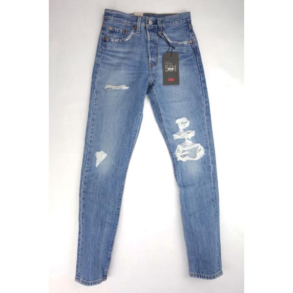 新品 Levi's リーバイス 501S スキニー ストレッチ トライバル