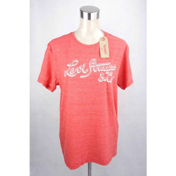 リーバイス Levi's Tシャツ 赤 フラミンゴピンク Mサイズ