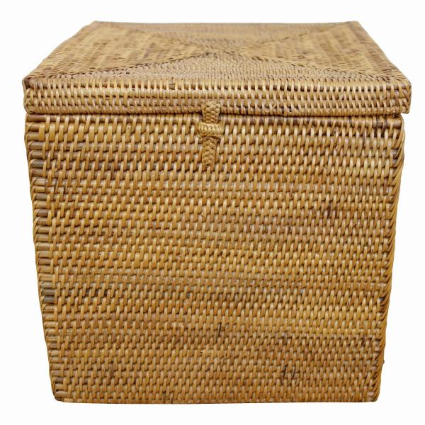 アジアン雑貨　バリ島　アタで編まれた蓋付き小物入れケース img55934256.jpg