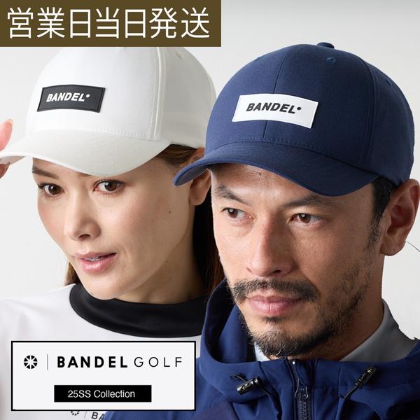 BANDEL ゴルフキャップ　メンズ BANDEL バンデル ゴルフ キャップ ITALIC SILICON LOGO CAP