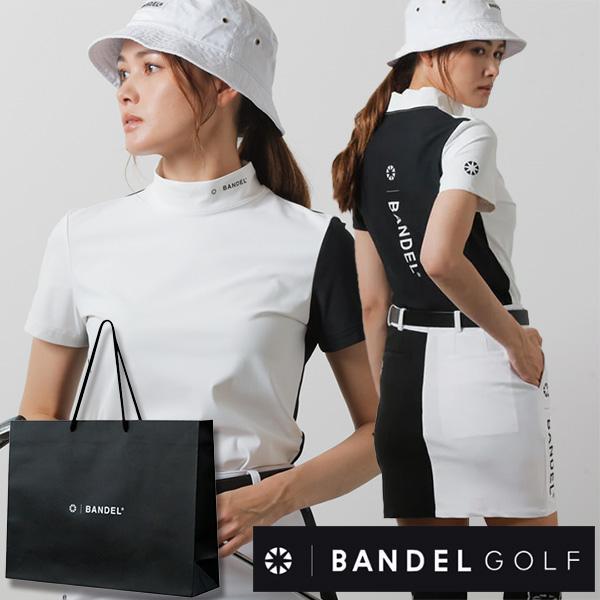 BANDEL/バンデル WOMENS BASIC COMBINATION S/S MOCK NECK SHIRTS