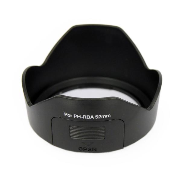 PENTAX レンズフード PH-RBA 52mm 互換品 smc P-DA 18-55mm F3.5-5.6用 一眼レフ用交換レンズ