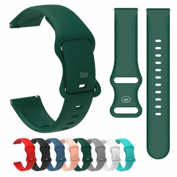 Garmin Approach S50 / S44 バンド ベルト  シリコン バンド幅 20mm 交換リストバンド/交換バンド/交換ベルト おすすめ ソフトバンド シリコンバンド ガーミン