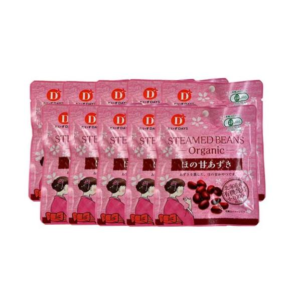 他サイト： だいずデイズ　ほの甘あずき＜55g＞ ケース販売（10入）の商品画像