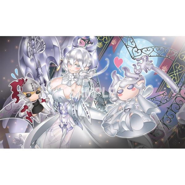 サプライ 【遊戯王】プレイマット 絵柄B 白銀の城のラビュリンス