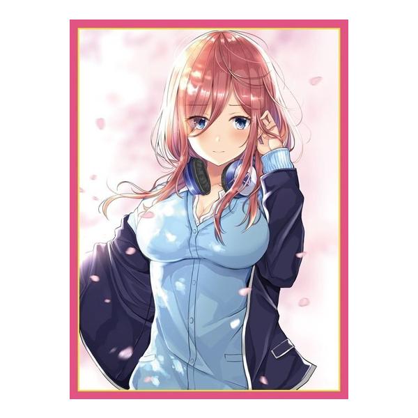 サンパン　中野三玖　スリーブ　プレイマット Amazon.co.jp: 五等分の花嫁 中野三玖 ラバーマット プレイ