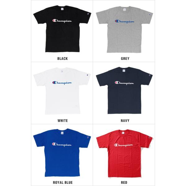 black red and blue champion shirt