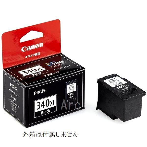 Canon PIXUS 340XL ブラックインクカートリッジ 4個セット キヤノン（Canon） BC-340XL キャノン 純正 インクカートリッジ 黒