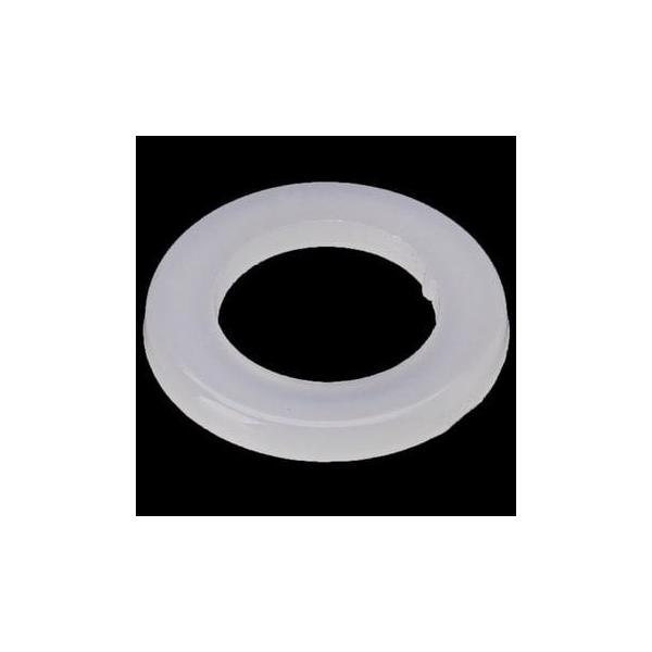 調整器用のパッキンです。ガス漏れ、エアー漏れがしなくなります。アルゴン調整器や炭酸調整器や酸素調整器などに使用可能です。圧力調整器用の ナイロンパッキン　（ボンベ接続用）厚さ　2ｍｍ 内径　約11mm外径　約18mm