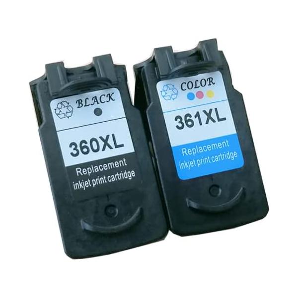 キヤノン（Canon） BC-360XL BC-361XL 黒+3色カラーインク 増量版 2個