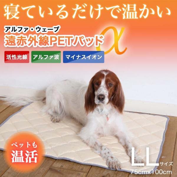 遠赤マット・ アルファウェーブ PET パッド LLサイズ 〜ペット用介護