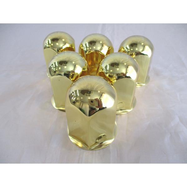 【お取り寄せ商品】個性あるゴールドカラー!!【形状】　丸型【サイズ】　41ｍｍ×高60ｍｍ（ロング）【材質】　スチール/ゴールドメッキ【数量】　6個入　※必要なセット数をご購入ください。【注意事項】・お取り寄せ商品の為、入荷まで1営業日〜4...