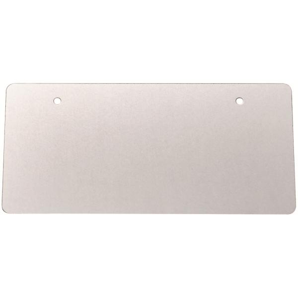 【お取り寄せ商品】　リヤナンバーが真ん中ではなく、左右のどちらかに付けた場合　バランスをとるために反対側へナンバー枠を取付した時のナンバープレートサイズのダミープレートです。【材質】　ステンレス鏡面（SUS304）【サイズ】　330ｍｍ×1...