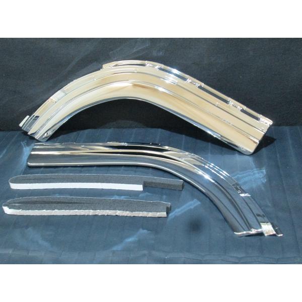 メッキフロントフェンダー 左右セット　三菱ふそう　2t　ジェネレーション/ブルーテック/20キャンター　511047-511048