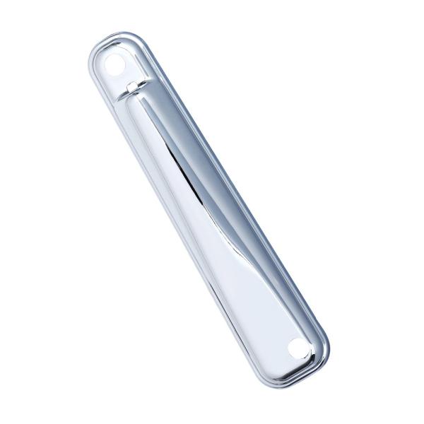 「ピラーに付いているラジオアンテナの黒い樹脂部分を鮮やかなメッキに！」【適合車種】　いすゞ　2t　07エルフ　　　　　　　標準ハイキャブ車/ワイド車　　　　　　　H19.1〜　　　　　4t　07フォワード　　　　　　　H19.7〜　　　　　...