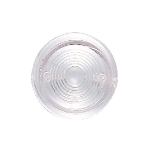 【お取り寄せ商品】ジェットイノウエ製の丸テールランプ小型用のセンターレンズになります。※こちら丸大型テールランプにも使用可能です。長期間ご愛用されてレンズがくすんでしまったり、ぶつけて破損してしまった時用の補修部品となります。【材質】　樹脂...
