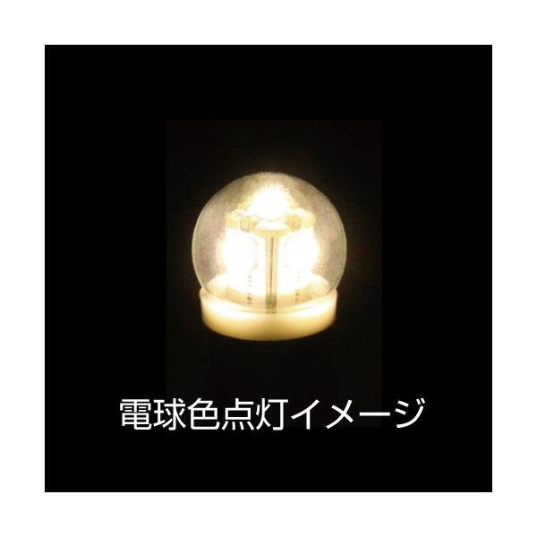 LEDバルブ　G-18電球タイプ　電球色　12W球タイプ　24V　（528710）