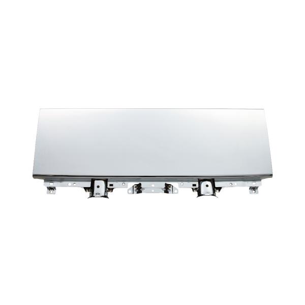 メッキフロントパネル　いすゞ　2t　 07エルフ　ハイキャブ　標準車用　H19.1〜R5.2　572105　（メーカー直送・法人のみ発送可能）