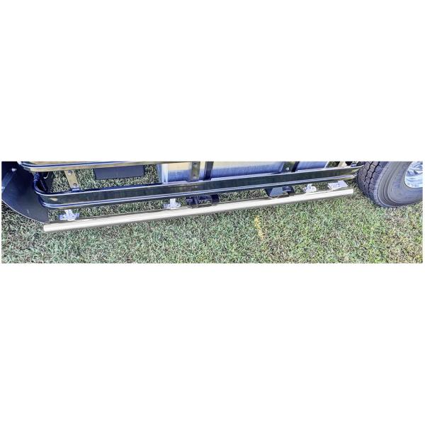 17クオン トレーラーヘッド ステン角3段 サイドバンパー aslanshop2580_ab07u041