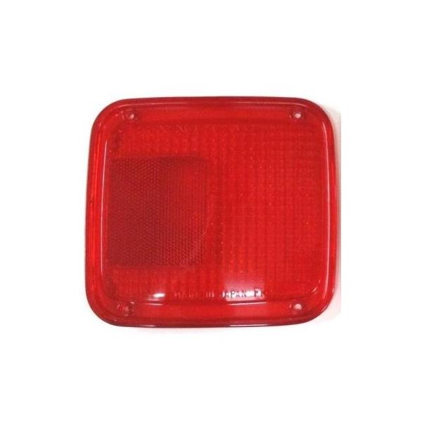 FK(KOITO製)テールレンズ【カラー】　レッド（赤）【ネジピッチ】（ネジ穴間のサイズ）　横106ｍｍ×縦122ｍｍ※必ず計測してください【レンズカット】　正方形　リクレクター（反射板）付き【数量】　1枚単位※複数必要な場合　ヤフオクはシ...