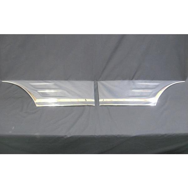 メッキドアサイドプロテクター 左右セット 三菱ふそう 2t