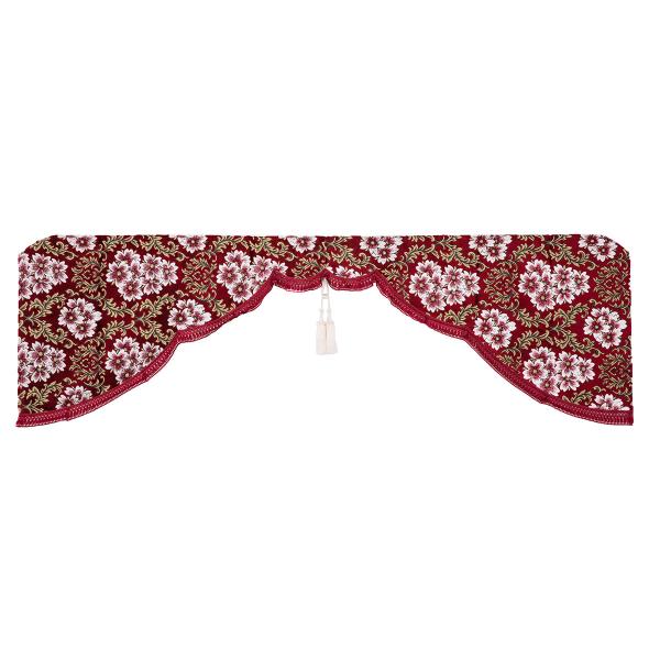 【マロ】大型トラック用五右衛門 金華山 さくら 赤 Lサイズ トラック 雅 金華山センターカーテン 桜 レッド（赤） Lサイズ 2200