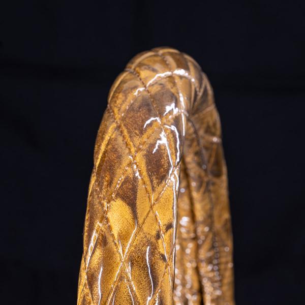 金華山ハンドルカバー　雅製 コスモス　ゴールド（金）　2HS　45〜46cm　シングルキルトタイプ　【納期約3週間】