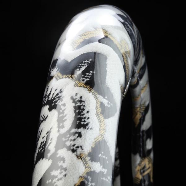 金華山ハンドルカバー　モンブランローズ　ホワイト（白）　2L　46.5〜47cm　プレーンタイプ　【納期約3週間】