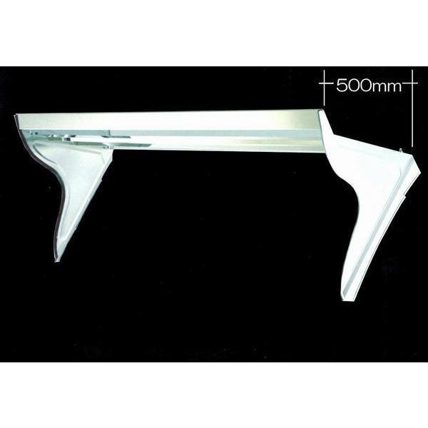 シモタニ製 フロントバイザー レトロシリーズ DX-II 鏡面仕様