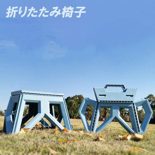 商品名 折りたたみ椅子材質 ポリプロピレンカラー グリーン、ブラック、ブルー、グレー、ブラウンサイズ 折り畳み時：W49xD5xH34cm広げた状態：W34xD28×H22cm耐荷重 100kg特徴■デザインがかっこいい！ガレージやキャンプ...
