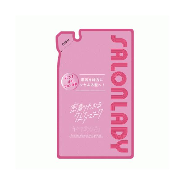 SALON LADY　サロンレディ　密着ツヤぷるクレイ　ヘアマスク　230g　詰め替え　美容室　トリートメント　アンドナイン