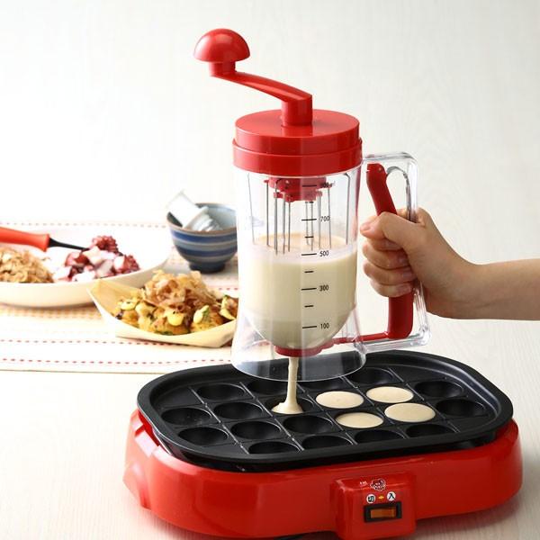 粉つぎ名人 たこ焼き パンケーキ ドーナツ ハンディタイプ 粉もの 生地つぎ足し F8639 F8639 遊びds 通販 Yahoo ショッピング