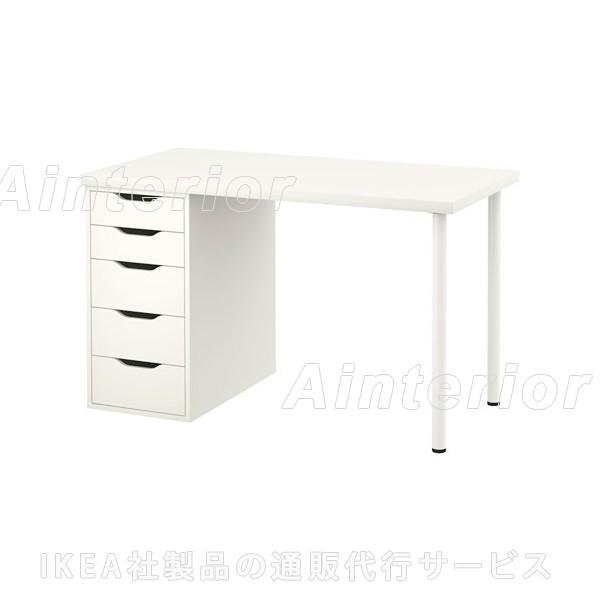 Ikea イケア テーブル オフィス家具 Linnmon Alex テーブル ホワイト 1x60 Cm 790 471 27 Asobinoインテリア 通販 Yahoo ショッピング