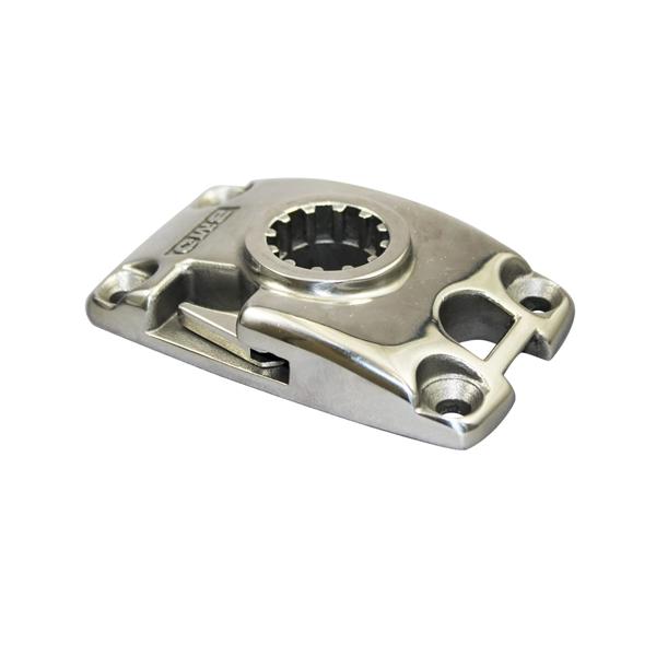 BMO　極みシリーズ用ベースステンレス製だから、錆につよく、安心して艇に直付けしておけます。BMOフィッシングギア「極み」シリーズの様々なアタッチメント（カスタムパーツ）を装着することが可能です。Lサイズ●サイズ：約100×60×H22mm...