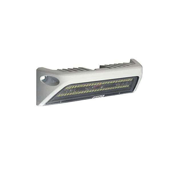 「商品情報」艇の壁面などへの取付にピッタリな拡散ライト!高輝度なLEDを52個も使用したLEDライトです。様々な艇のデッキを照らすのに最適な光量です。IP68の防水性能があるので、マリンユースに最適です。※水中ライトではありません。水中での...