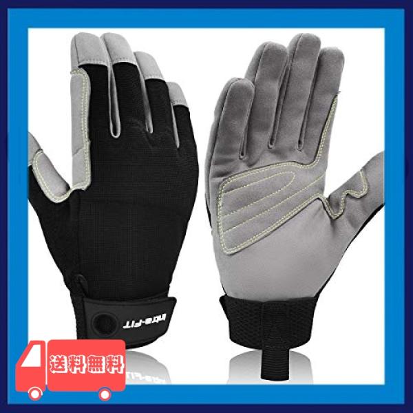 Intra-FIT 作業手袋 クライミング手袋 作業用手袋 背抜き手袋 クライミンググローブ レスキュー手袋