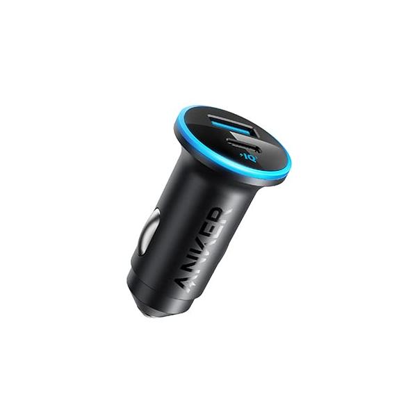 Anker 323 Car Charger (52.5W) (USB PD対応 52.5W 2ポート USB-C カーチャージャー)  PowerIQ 3.0搭載 / コンパクトサイズ iPhone Galaxy Android スマートフォ