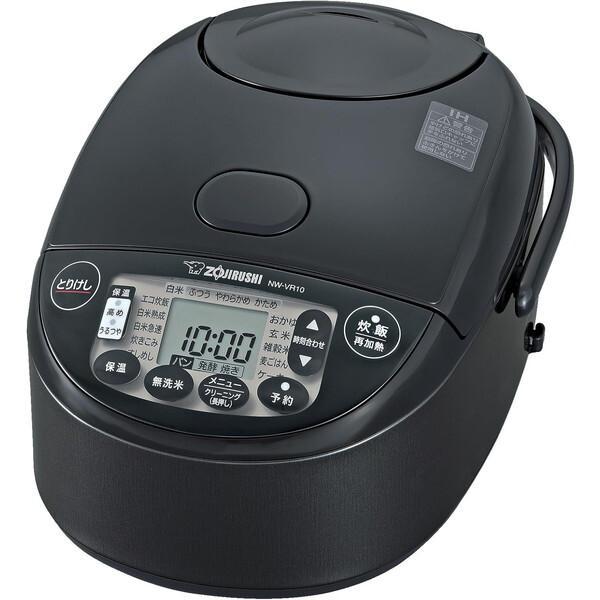 象印 IH炊飯ジャー 極め炊き 5.5合炊き NW-VR10 BA ブラック 炊飯器 家電 白米 無洗米 玄米 ご飯 炊き分け 保温