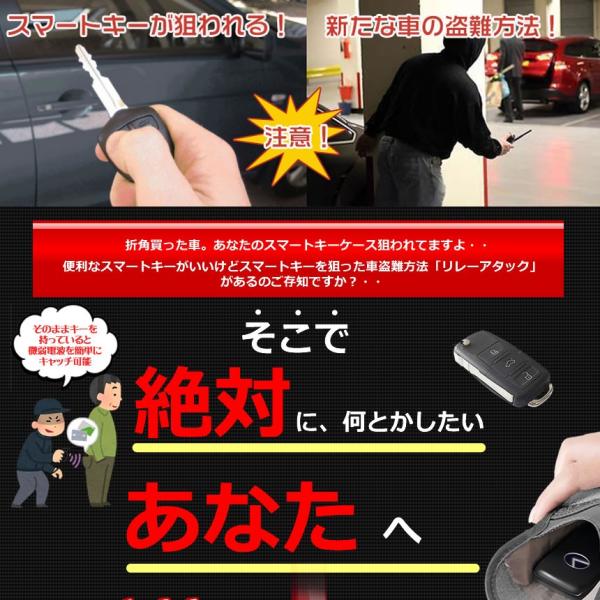 止まれ電波泥棒 電波遮断 ポーチ 高級素材 おしゃれ スマートキー ケース リレーアタック 対策 盗難 防止 車 鍵 電子キー スキミング ポーチ Tomadoro Buyee Buyee Japanese Proxy Service Buy From Japan Bot Online