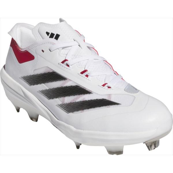 新品　未使用品　アディダス　野球　スパイク　25センチ adidas 25cmのみ アディダス 野球 埋込金具スパイク 金属歯 樹脂