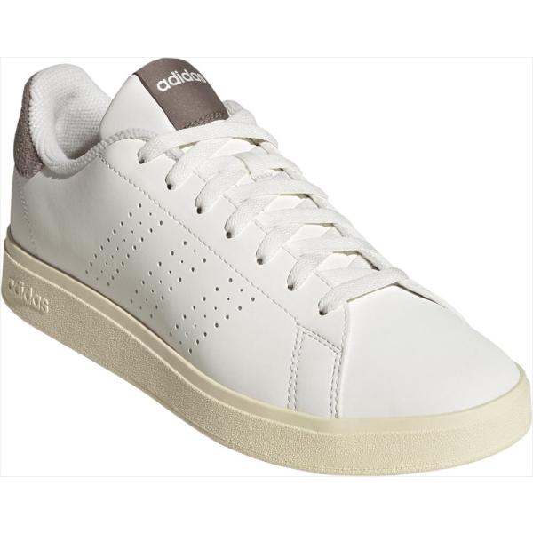 [adidas]アディダス スニーカー アドバンコート ベース 2.0 (KJ2151) コアホワイト/コアブラック/トレースブラウン[取寄商品]