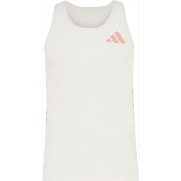 【1点までメール便可】 [adidas]アディダス アディゼロ プロ ランニング シングレット (O6758)(KV6684) グレーワン[取寄商品]
