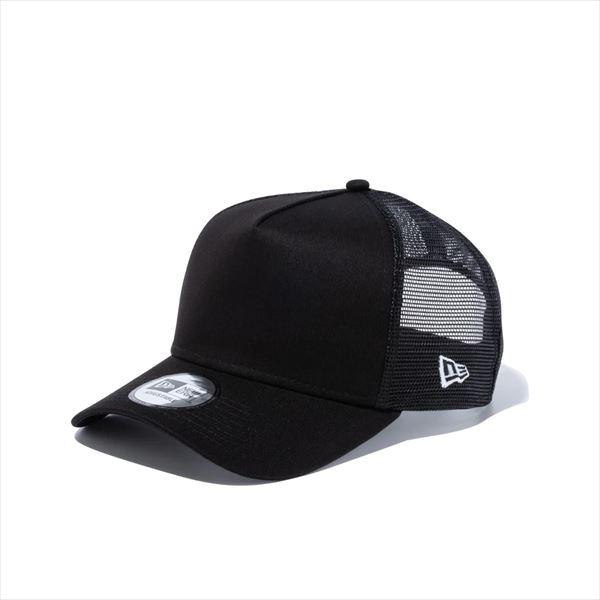 [NEW ERA]ニューエラ 9FORTY A-Frame トラッカー ベーシック (14525005)ブラック ブラックメッシュ[取寄商品]