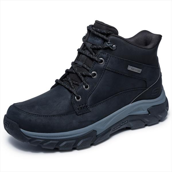 [SKECHERS]スケッチャーズ メンズスリップインズシューズ RESPECTED 2.0 - ORSON (205652WW)(BLK) ブラック[取寄商品]