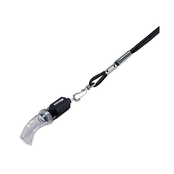 他サイト： [Mikasa]ミカサホイッスルプラ六角笛 バレー用(WH5)(BK)ブラック[取寄商品]の商品画像