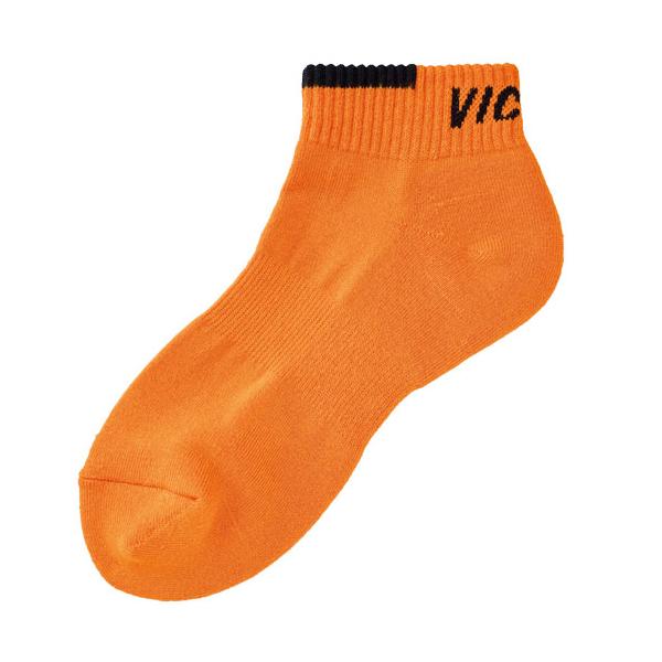 【2点までメール便可】 [VICTAS]ヴィクタス ソックス V-SX515 (562501)(2000) オレンジ[取寄商品]