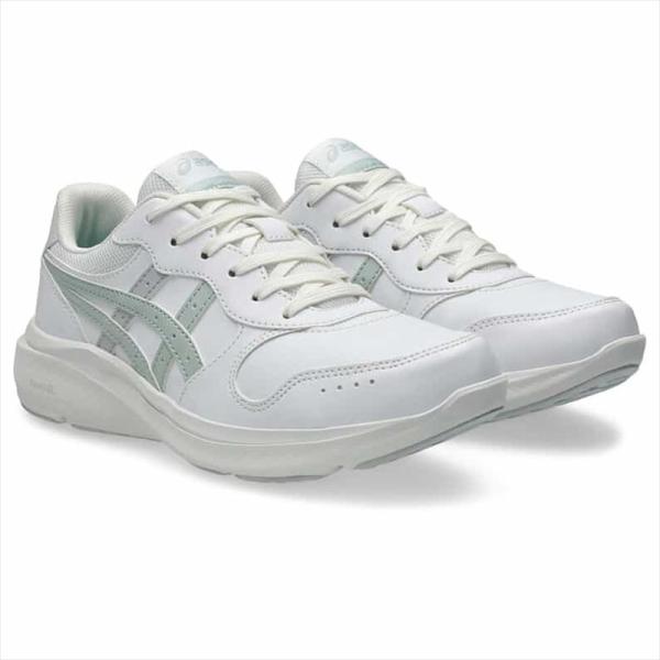 [asics walking]アシックス レディースウォーキングシューズ ゲルファンウォーカー レディース 3E相当 (1292A077)(100) ホワイト/ライトミント[取寄商品]