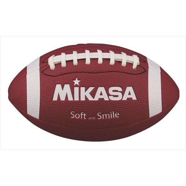 MIKASA]ミカサ フラッグフットボール ソフトレザー (FFN-BR) ブラウン[取寄商品] :oxmks-ffnbr:ASPOアスリート  通販 